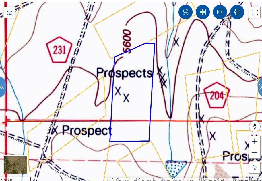 Tbd Black Prince Lode 9079 Norris Miningclaim Wate