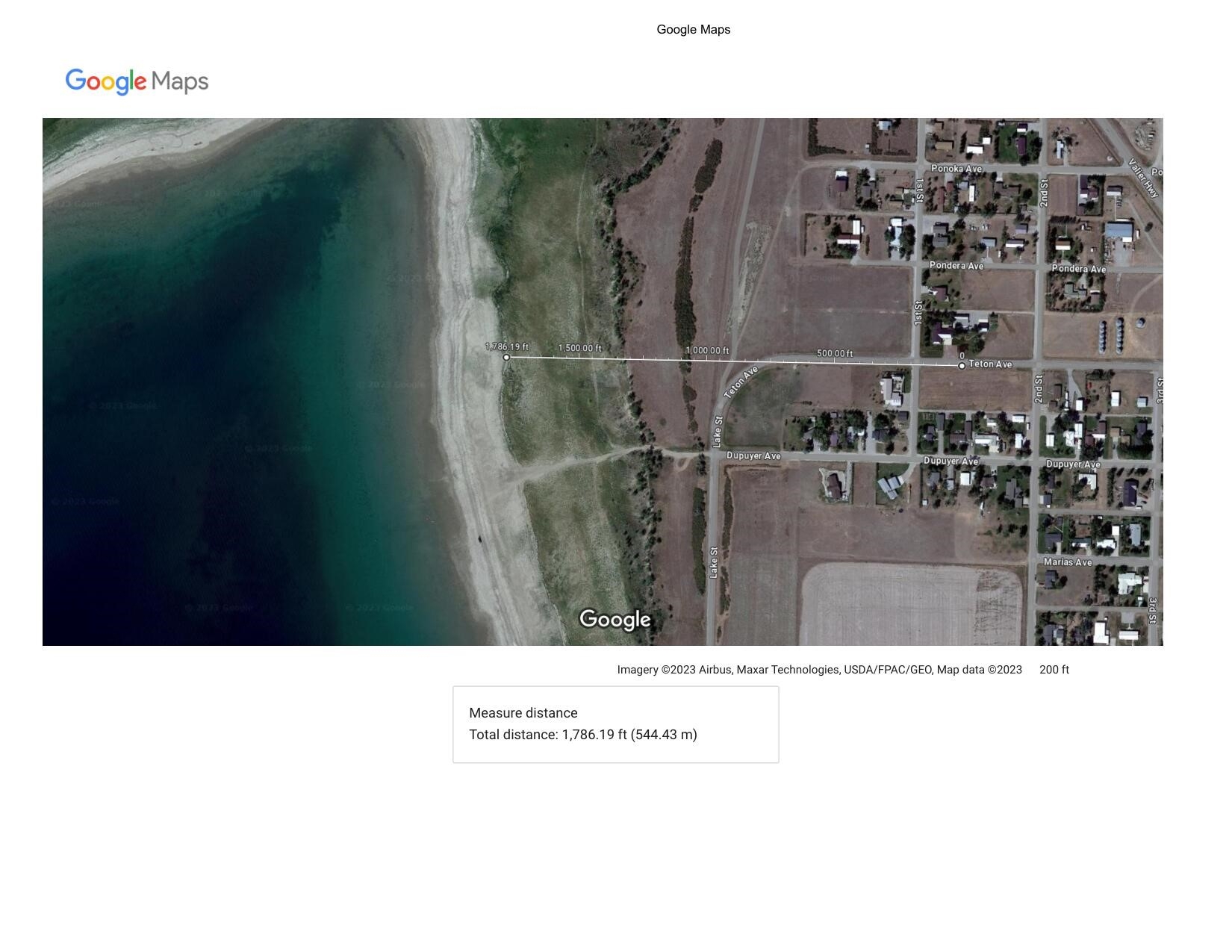 130 Teton Avenue Valier Unimprovedland Waterfront