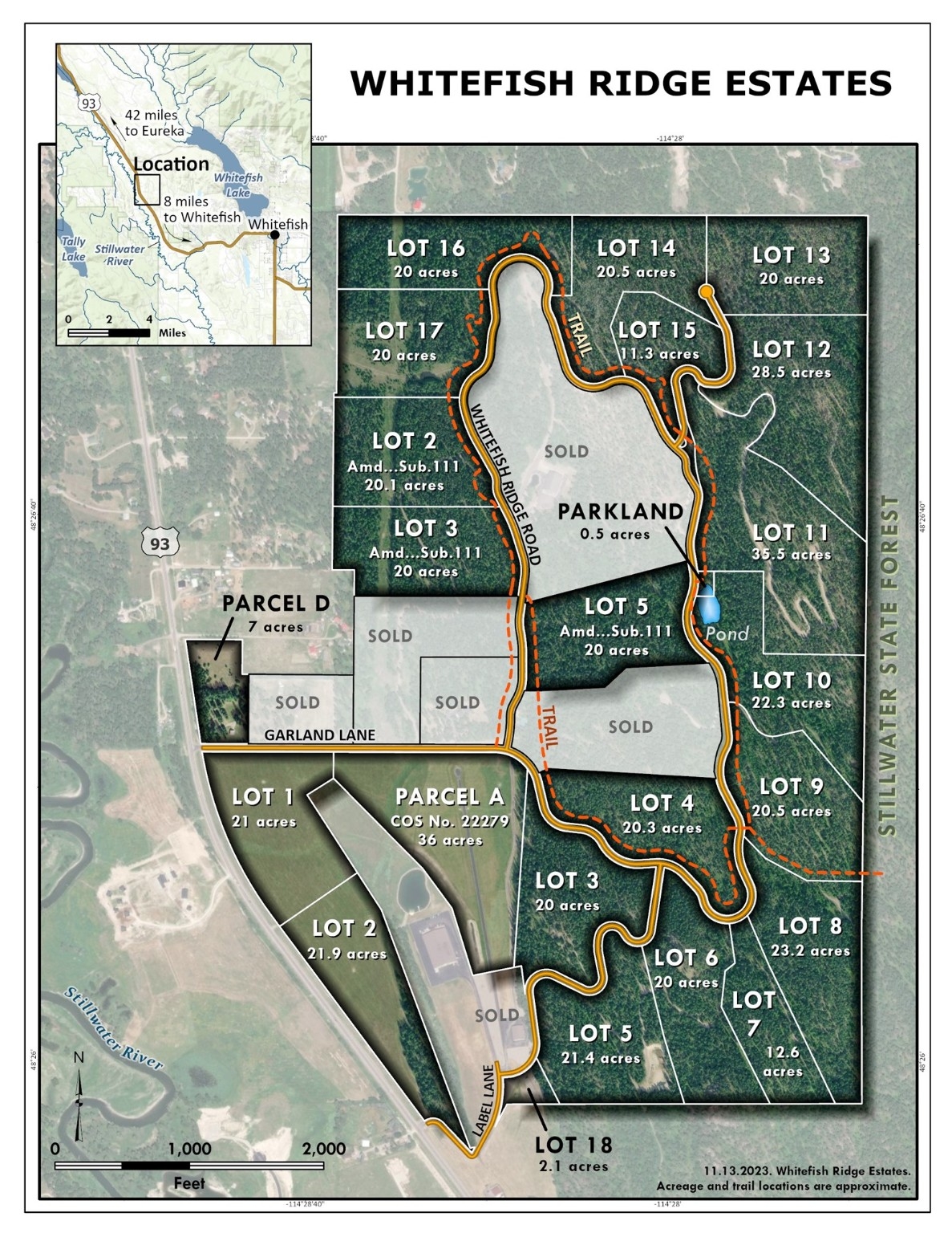 93 Northridge Court Whitefish Waterfront 35 Acres