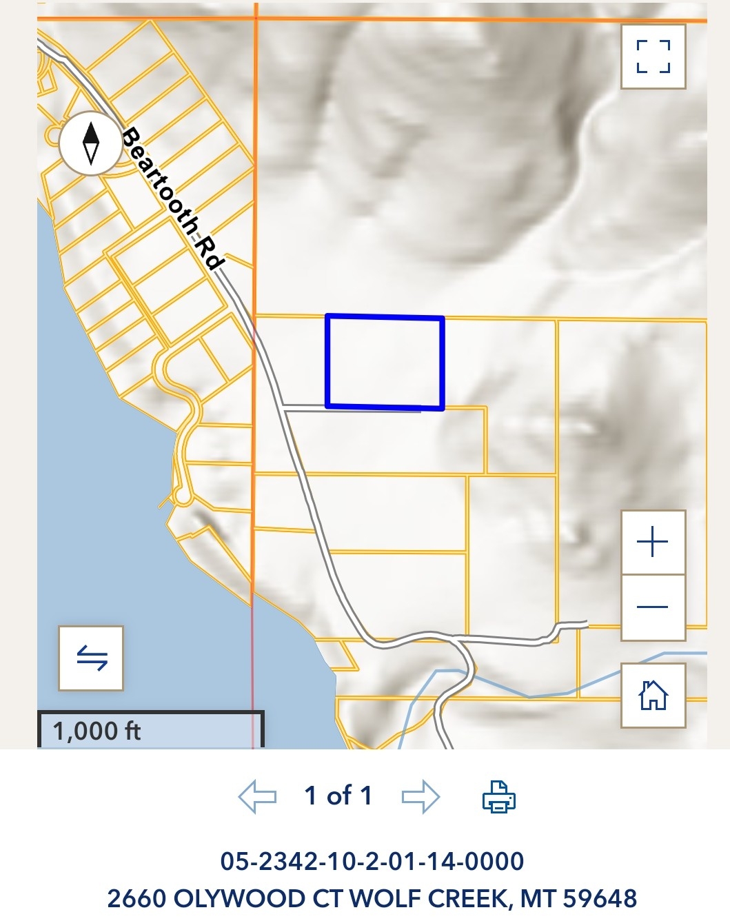 2660 Olywood Court Wolf Creek Unimprovedland Water