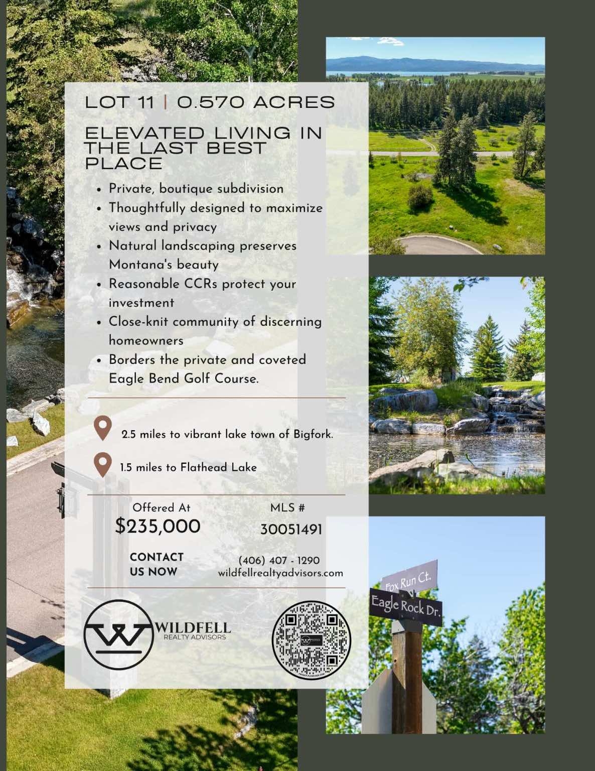 181 Fox Run Court Bigfork Golf Waterfront