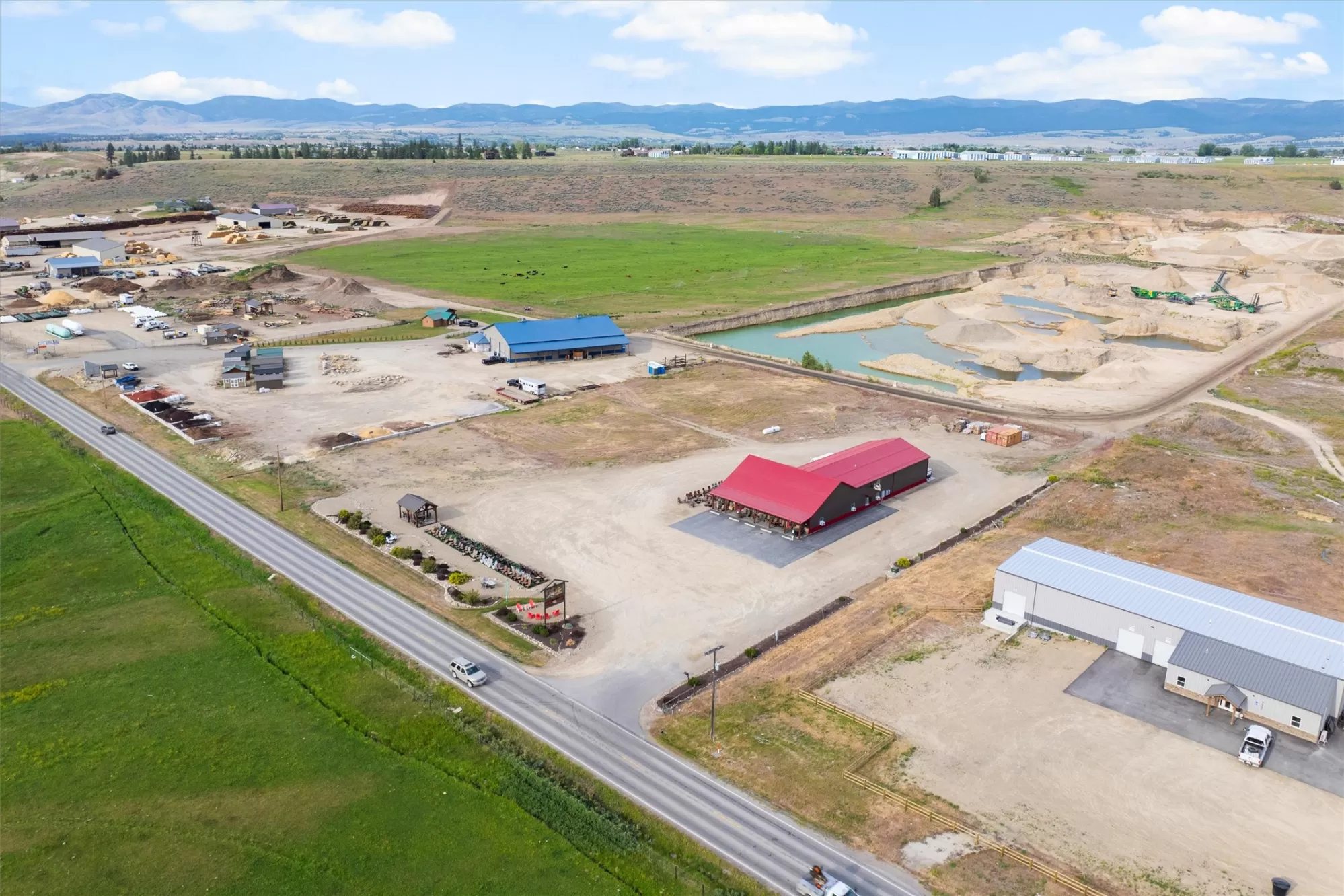 4362 Eastside Highway Stevensville Warehouse Water