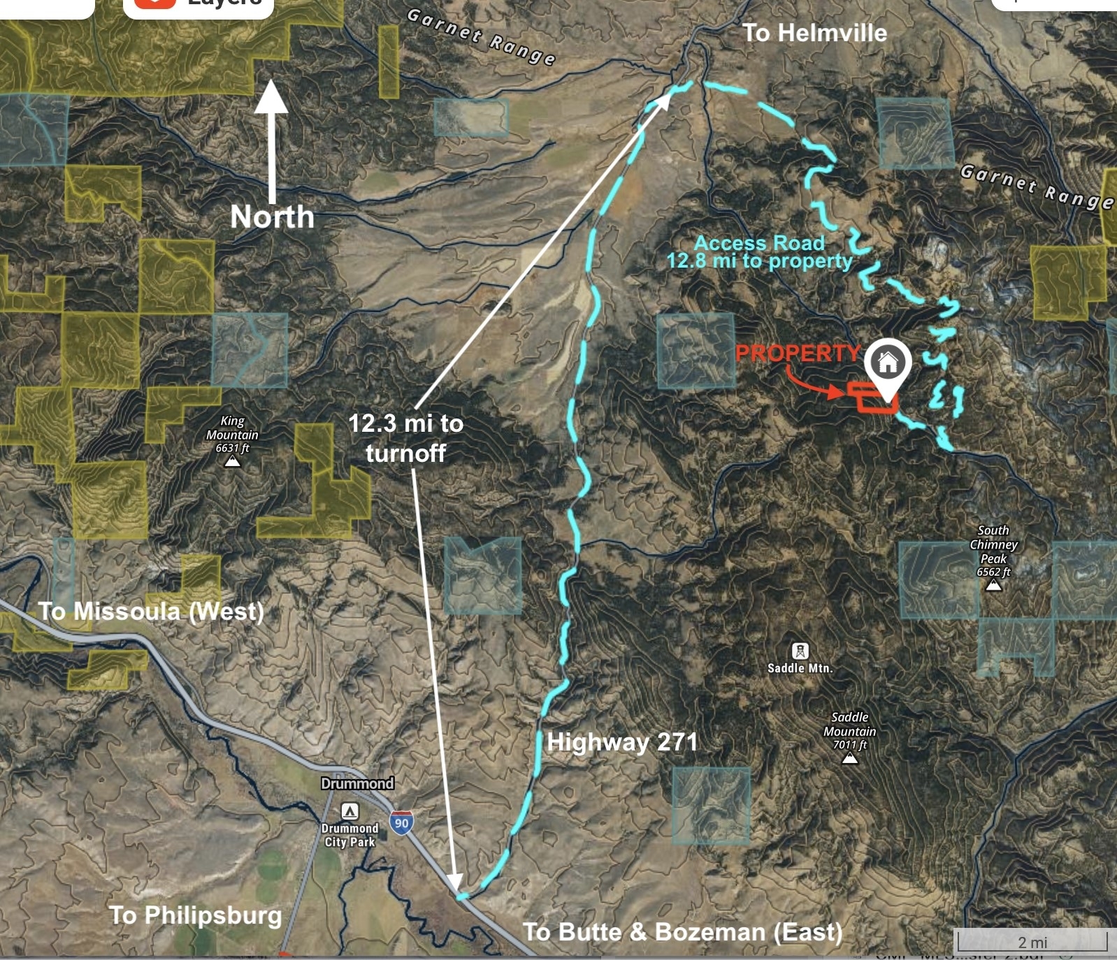 Tbd A B Chimney Lakes Road Helmville Unimprovedlan