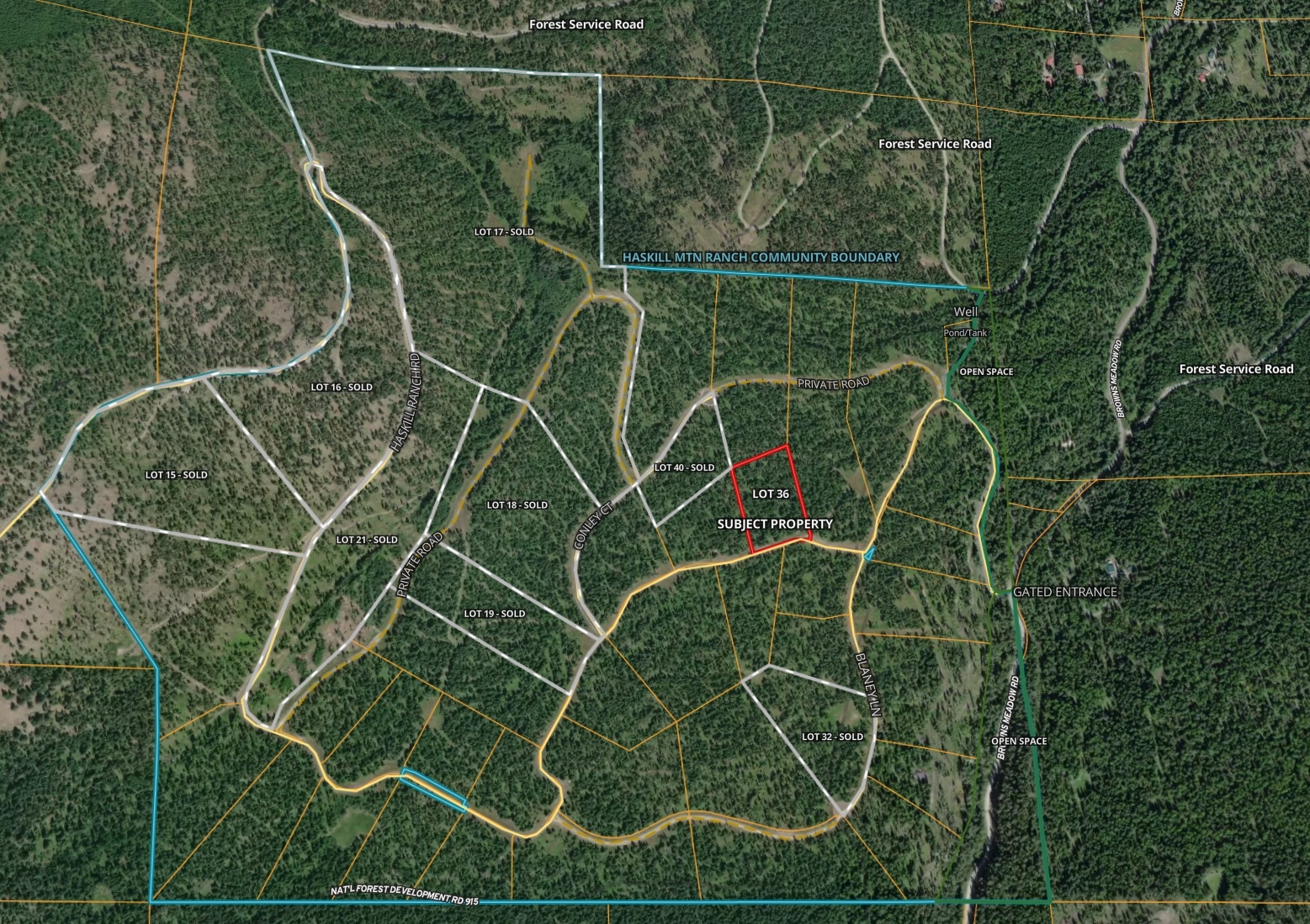 445 Haskill Ranch Road Kila Unimprovedland Ski Wat