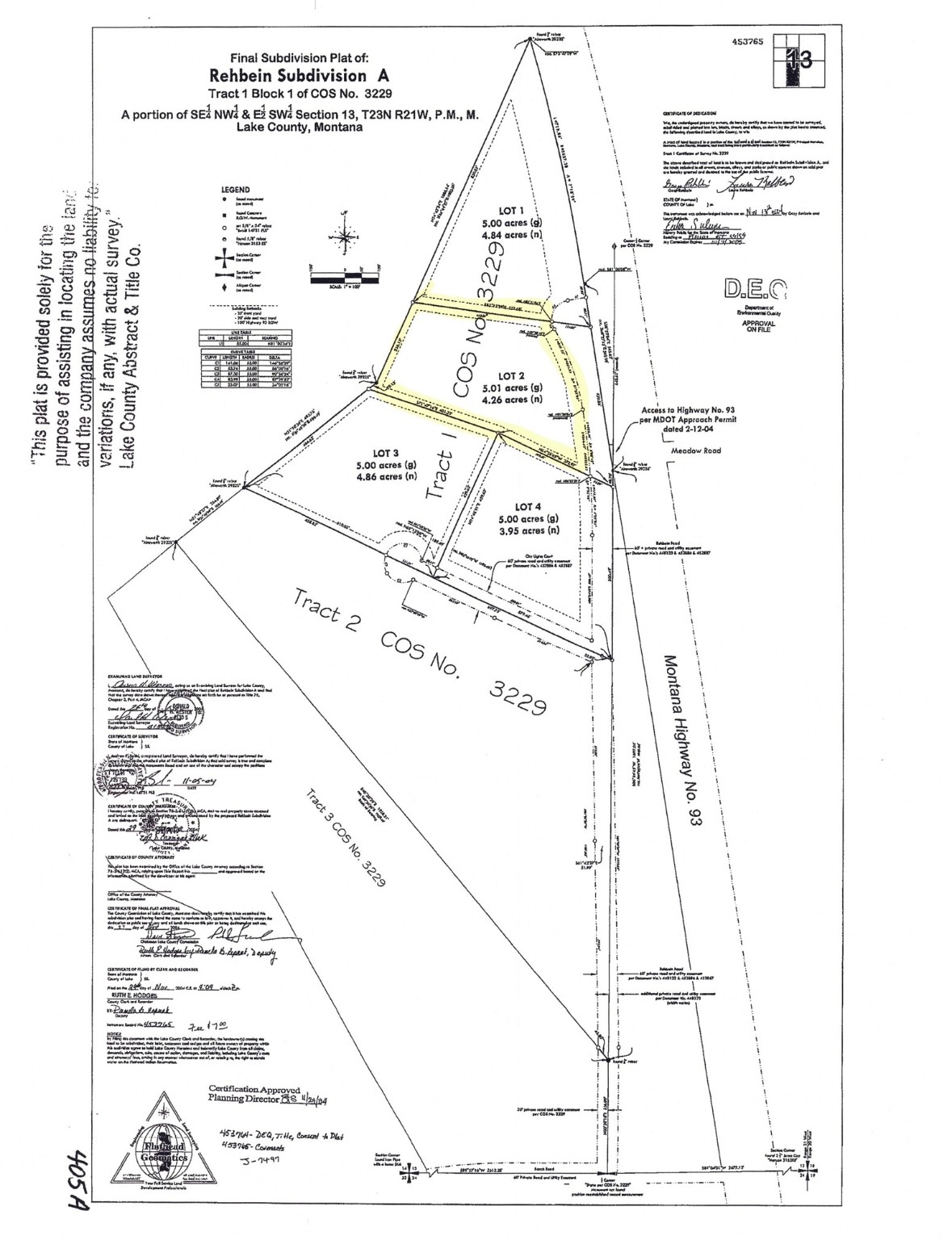 31529 Rehbein Road Polson Unimprovedland Horse Wat