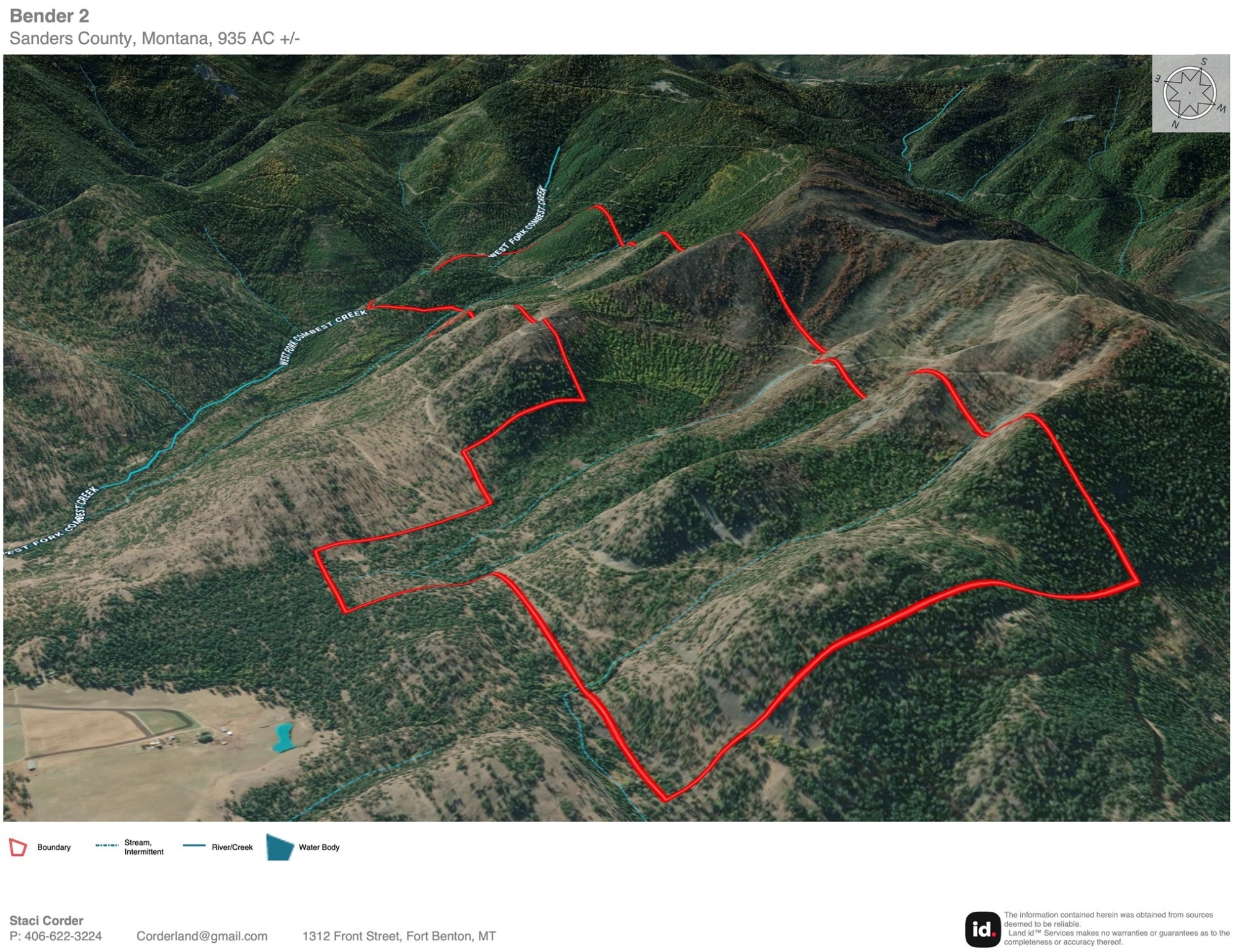 Nhn West Fork Combest Creek Plains Unimprovedland