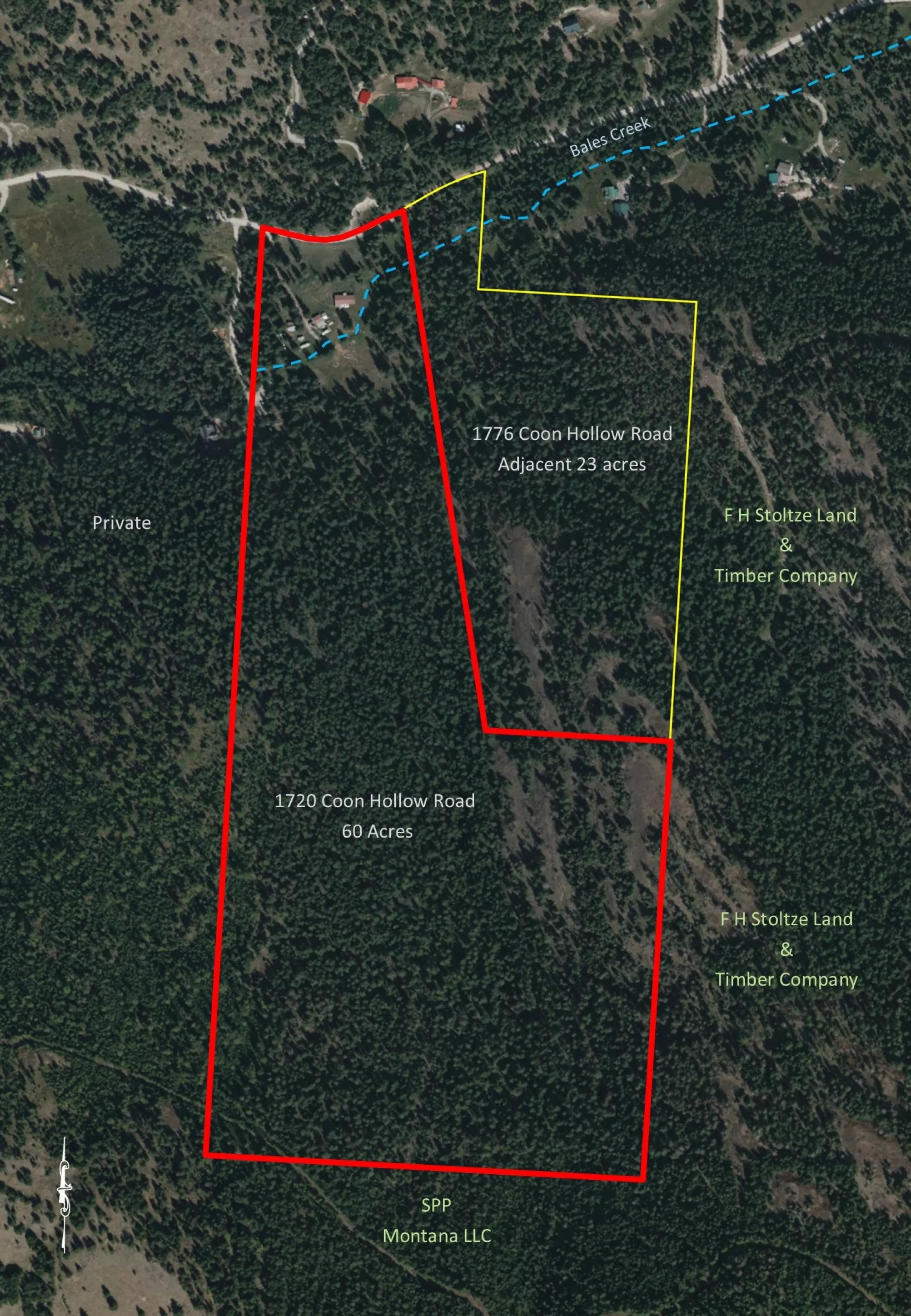 1720 Coon Hollow Road Kila Waterfront 60 Acres