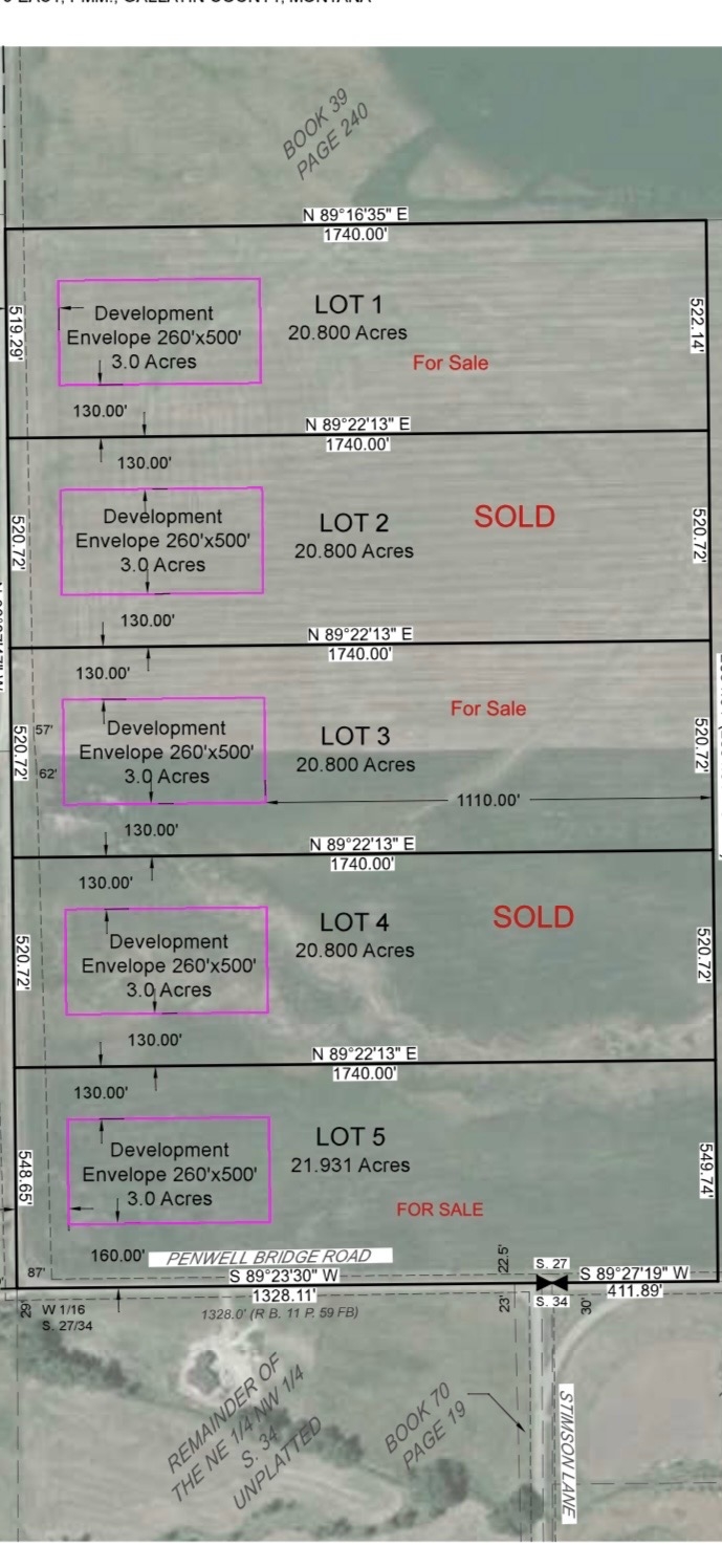 3961 Penwell Bridge Road Belgrade Waterfront 21 Ac